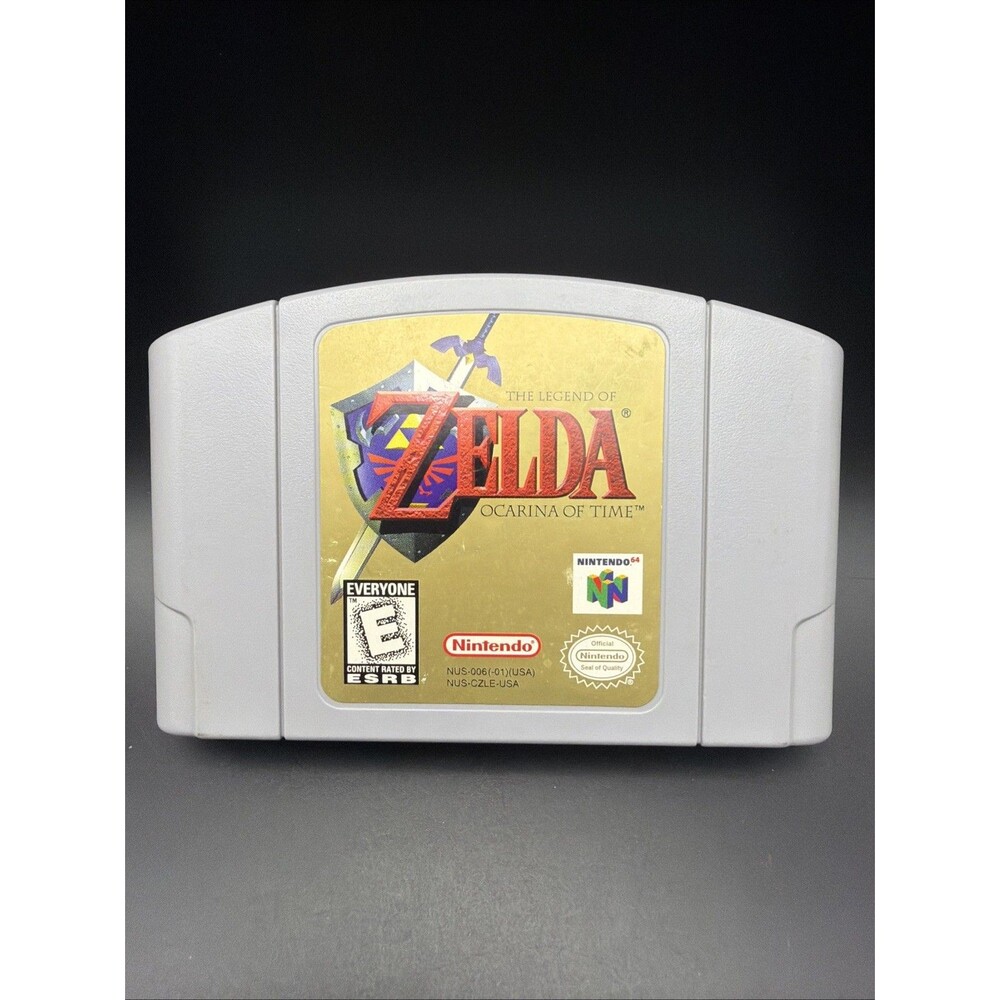 Legend of Zelda: Ocarina Time Game Cartridge Nintendo N64
